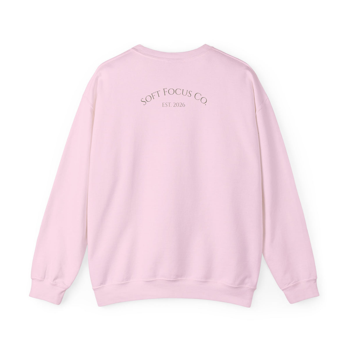 Floral Vibes Crewneck Sweatshirt — Soft Focus Co. Delicate Flower Grid Design