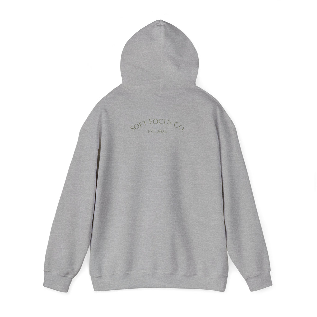 Floral Bouquet Hoodie — Minimal Pastel Wildflower Sweatshirt