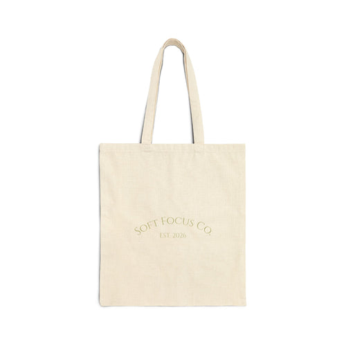 Canvas Tote Bag — Soft Pastel Watercolor Print