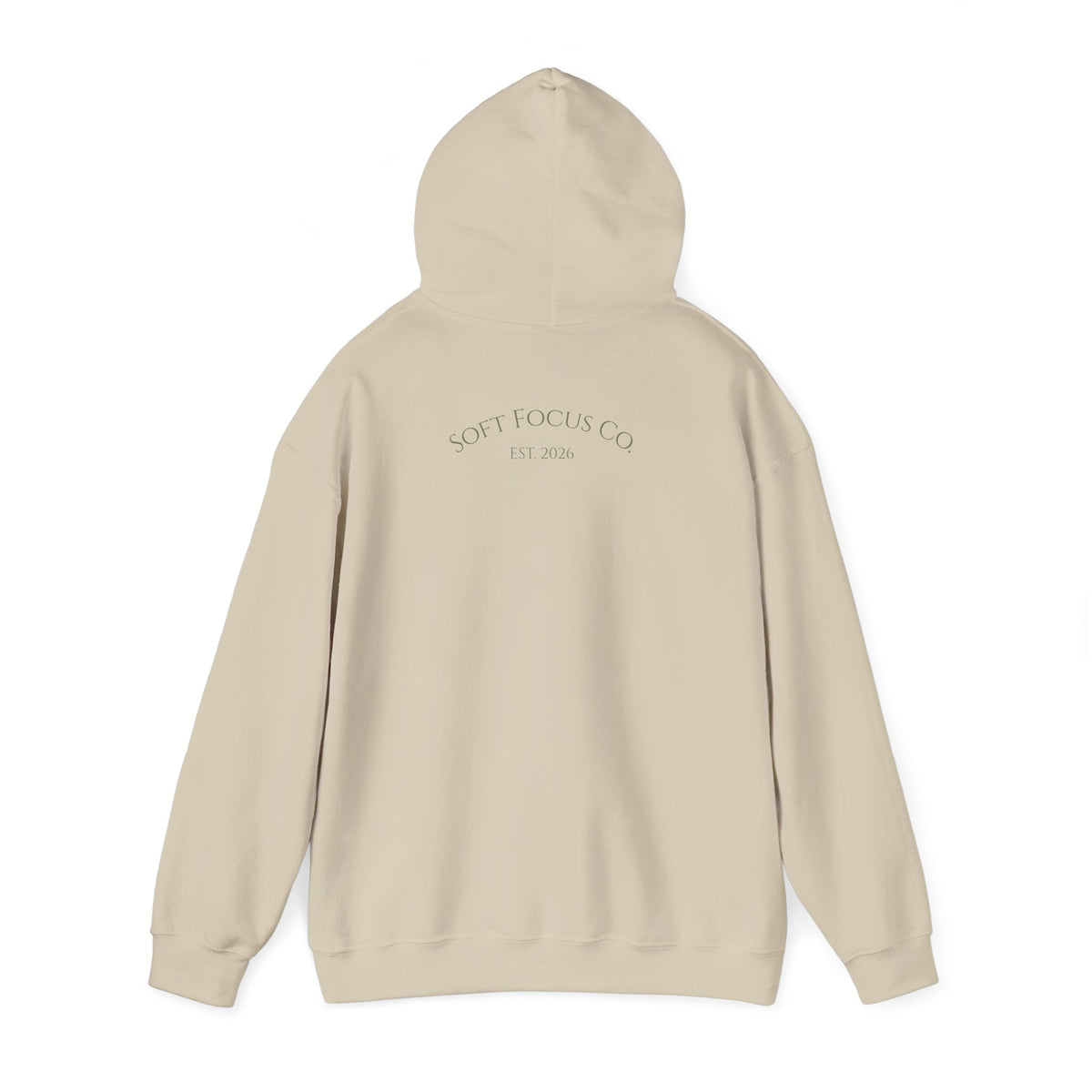 Floral Bouquet Hoodie — Minimal Pastel Wildflower Sweatshirt